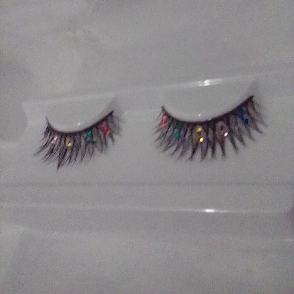 ❤️ Lashes Luxury Rhinestone Makeup Holiday Beauty